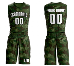 Uniforme de Baloncesto Sublimado Personalizado de Alta Calidad, 100% Poliéster Transpirable, Diseño Moderno con Cuello en V, Logotipo Personalizado, Secado Rápido - Product Image 1