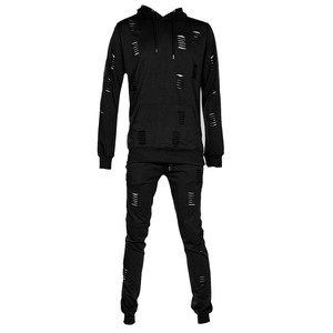 <b>Top</b> Quality Comfortable <b>Distressed</b> Tracksuits For Youth Casual Wear New Style <b>Distressed</b> Tracksuits - Product Image 1