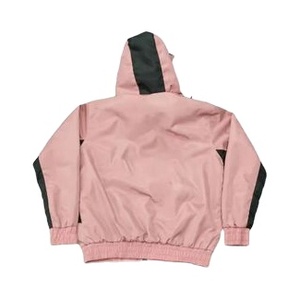 Custom Solid Streetwear Polyester Hooded Windbreaker Reversible Eco-Friendly Tracksuit Set Elastic Waist Breathable 2027 - Product Image 6