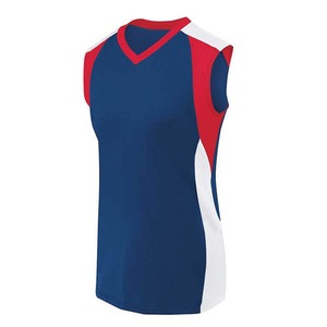 Conjunto de Camiseta de Voleibol Unisex de Secado Rápido, 100% Poliéster, Sublimación, Ropa de Playa Personalizada, MOQ Bajo, OEM - Product Image 6