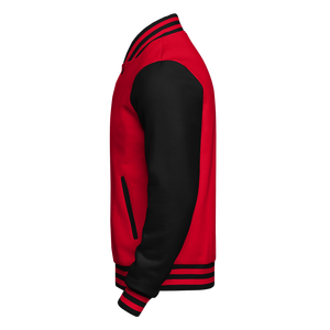 Veste universitaire classique unisexe, veste de baseball Letterman, broderie de patchs personnalisés, vente en gros, usine de vêtements OEM ODM, vestes pour hommes - Product Image 2