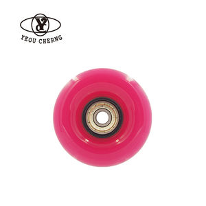 Ruedas de PU de alta calidad de 100-125 mm con rodamientos de bolas ABEC para patines en línea y patines de ruedas, oferta directa de fábrica. - Product Image 2