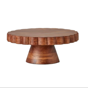Quality Design Cake Stand Wooden Cake Stand Cake Tools Wooden Cake Platter Solid Wood Cake Stand At <b>direct</b> selling Price - Product Image 1