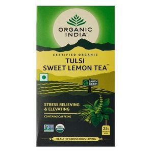 Organic India <b>Tulsi</b> Sweet Rose 18 <b>Tea</b> Bags Organic India <b>Tulsi</b> Sweet Lemon 25 <b>Tea</b> Bags - Product Image 4