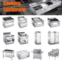 Équipement de cuisine de restaurant personnalisé Dezoton, ensemble complet d'équipements de cuisine de restaurant, fournitures commerciales