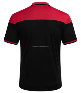 Polo de hombre de talla grande al por mayor, transpirable, que absorbe el sudor, secado rápido, logotipo personalizado, diseño impreso, bordado, camisa en blanco - Product Image 3