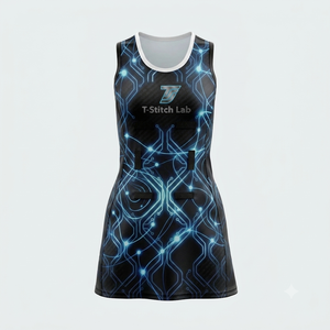 Dernière conception de jupe-robe de netball unisexe, séchage rapide, 100% polyester, taille plus, techniques de découpe automatisées, service OEM, respirant - Product Image 5
