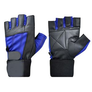 Nuevos Guantes Deportivos de Cuero al por Mayor, de Medio Dedo, Antideslizantes, para Gimnasio, Fitness, Entrenamiento y Levantamiento de Pesas - Product Image 1