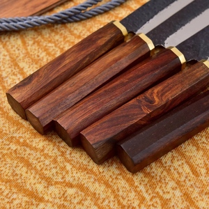 Juego de Cuchillos de Chef PRESTIGE BLADES 2026, Estilo Japonés, Acero Damasco de 67 Capas, Hechos a Mano, Personalizados, Fabricante OEM - Product Image 3