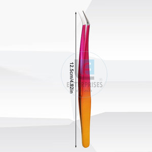 Good Selling New Style Eyelash Extensions Tweezers Light Weight Custom Size Eyelash Extensions Tweezers - Product Image 3