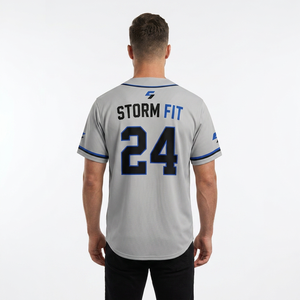Maillot de baseball personnalisé imprimé pour homme, manches courtes, sublimation, anti-transpiration, antibactérien, coupe classique, toutes saisons, vêtements d'équipe - Product Image 4