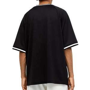 เสื้อยืดฮิปฮอปผู้ชายไซส์ใหญ่ขายดีสุดฮิต คุณภาพสูง ผ้าฝ้าย 100% สไตล์สตรีทแฟชั่น รับทำโลโก้ตามสั่ง OEM - Product Image 2