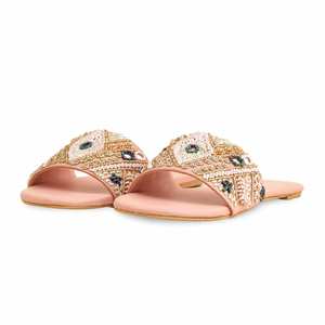 Pantoufles de sport fantaisie rose EC0216 confortables et élégantes - Product Image 3