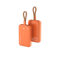 Cargador Portátil de Alta Capacidad de 10000 mAh con Cable Integrado Tipo-C de Carga Rápida para Laptop, 45W, Certificado CCC