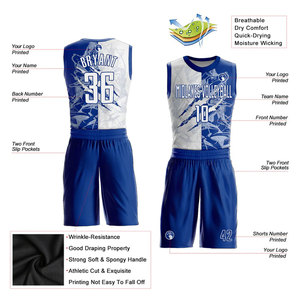 Tenues de basketball pour hommes 2026 en gros, ensemble couleur unie à séchage rapide avec impression par sublimation personnalisée, grandes tailles, prix d'usine - Product Image 2