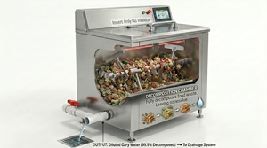 เครื่องทำปุ๋ยหมักขยะอาหาร Eco Friendly Exbio EX-50 ระบบอัจฉริยะ ผลิตจากสแตนเลส 304 กำลังการผลิต 50 กก./วัน ใช้มอเตอร์เหนี่ยวนำ รับประกัน 2 ปี - Product Image 5