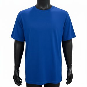 เสื้อยืดคอกลมแขนสั้นผ้าฝ้าย 220 กรัม สำหรับผู้ชาย สีพื้น เรียบง่าย สวมใส่สบาย ทรงหลวม ขายดี ดีไซน์เรียบๆ รับสกรีนลายตามสั่ง - Product Image 1