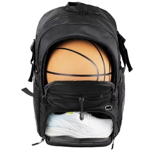 Sac à dos à fermeture éclair imprimé, multi-usages, pour jeunes, rangement de chaussures de football, sacs de rangement pour ballons de football, sacs à dos de football par sublimation - Product Image 1