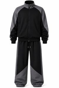 Chándal Holgado Unisex de Alta Calidad, Venta al Por Mayor, Cantidad a Granel, Logotipo Personalizado OEM, Ropa Urbana de Invierno, Poliéster/Algodón - Product Image 3