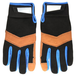 Gants de travail en cuir de chèvre de qualité supérieure, anti-vibrations, anti-coupures, résistants aux coupures, pour adultes - Product Image 2