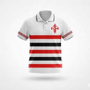 Conjunto de Polo para Hombre de Diseño Personalizado de Alta Calidad, Material Poliéster/Algodón, Estilo Casual, Estampado Técnico por RIVIAN ATLANTIC - Product Image 1