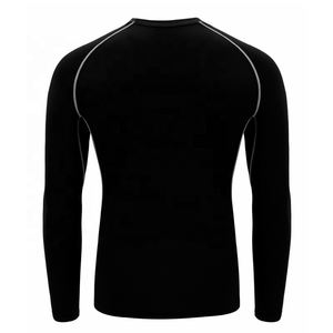 Custom <b>Men's</b> Long Sleeve Surfing 4-<b>Way</b> Stretch Breathable Eco-Friendly Anti-Bacterial UV Quick Dry Smooth Rash Guard - Product Image 6