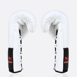 Gants de boxe en cuir personnalisés de qualité supérieure, pour l'entraînement et le sparring de Muay Thai, design ergonomique avec fermeture de poignet, paume respirante, imperméables - Product Image 3