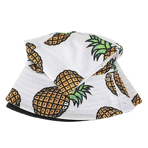 2026 Wholesale Best High Quality <b>Reversible</b> <b>Bucket</b> <b>Hats</b> Custom Floral Print Caps for Vacation Hiking Beanie Caps - Product Image 4