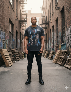 Camisetas con Corte Perfecto, Nueva Colección, Serigrafía de Logotipo Personalizado, Pedrería en Toda la Superficie, MOQ Bajo, Camisetas Desgastadas con Efecto Descolorido por el Sol - Product Image 4