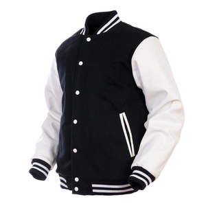 Customized Casual <b>Men</b> Streetwear Baseball Varsity <b>Jacket</b> University Bomber College Style Varsity <b>Jackets</b> OEM Custom color - Product Image 2