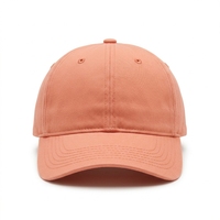 Casquette de baseball personnalisée à 6 panneaux non structurée, impression en relief, image courante, ajustement réglable, logo OEM ODM, marque privée, vente en gros, faible MOQ