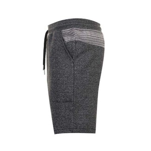 Shorts Bermuda en tricot uni pour homme, avec cordon de serrage, poches, taille mi-haute, tissu en coton respirant, pour un usage décontracté - Product Image 2
