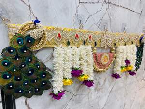 ดอกไม้ประดิษฐ์หลากสีสัน งานแฮนด์เมด ประณีต เป็นมิตรกับสิ่งแวดล้อม ทำจากพลาสติก ใช้เป็นที่กั้นประตู ตกแต่งผนังแบบแขวน สไตล์โมเดิร์น - Product Image 5