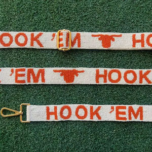 สายคล้องกีตาร์ลูกปัดดีไซน์เนอร์ทำมือสำหรับผู้หญิง สายคล้องกระเป๋ารูปดาวหลากสี สายคล้องโทรศัพท์มือถือสำหรับวันแข่งขัน - Product Image 1