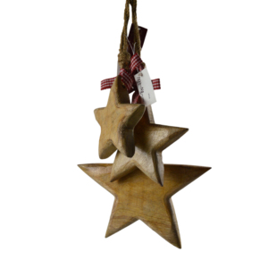 Décoration de Noël suspendue en métal : Tête de renne avec cloche pour la maison et les fêtes - Product Image 6