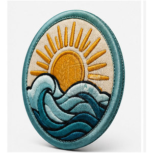 Custom Embroidery <b>Patches</b> <b>Sew</b> <b>On</b> Fabric <b>Patches</b> For Jackets Bags Hats Clothing Decoration And Fashion Use - Product Image 3