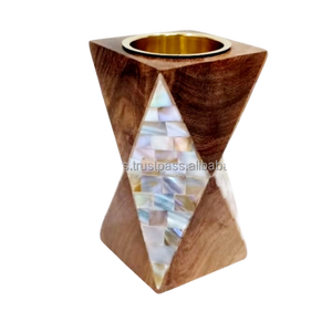 Opulento brillo madre de perla incrustaciones resina Bakhoor quemador incienso árabe titular para Ramadán, festivales Eid decoración del hogar regalo - Product Image 4