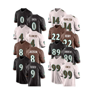 Maillots de football américain personnalisés de qualité supérieure, nouveau style léger et respirant pour l'été, pour hommes - Product Image 2