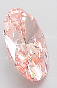 Diamante Rosa Natural Ovalado Brillante de 2.05-2.10 Ct, Color Intenso, Claridad VS2, Certificado, Gema Suelta Rara de Inversión - Product Image 4