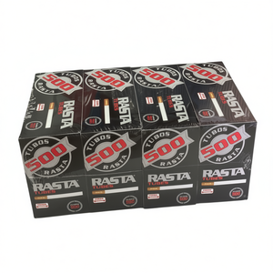 Rasta Tubes 500 Pezzi Cartine per Sigarette Accessori per Fumatori - Product Image 2