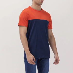 T-shirt en coton surdimensionné de haute qualité pour hommes, col rond, imprimé sur mesure, couleur unie, streetwear, vente en gros - Product Image 4