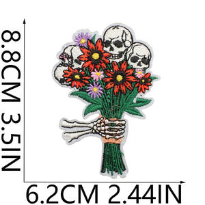 Patchs brodés personnalisés en gros, pas chers, à thermocoller pour sacs, vêtements, chapeaux, badges avec logo personnalisé, à presser à chaud - Product Image 5