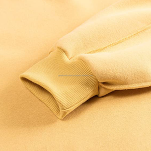 2021 primavera nueva moda personalizada Casual mujeres sudaderas con capucha de gran tamaño de algodón de alta calidad sólido soporte corto ropa de mujer sudaderas con capucha - Product Image 5