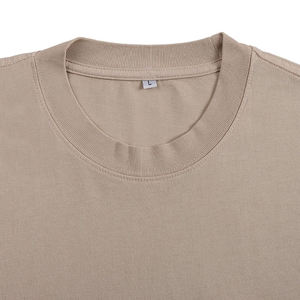 Custom Heavyweight 260grams Heat-Transfer Printing Front Men's <b>Box</b> Cut Tee 100% Cotton <b>Canvas</b> Breathable Comfortable Crop Top - Product Image 3