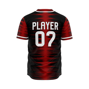 เสื้อเบสบอลแบบกระดุมเต็มตัว พรีเมียม สั่งทำได้ น้ำหนักเบา เป็นมิตรกับสิ่งแวดล้อม สำหรับทีมเบสบอลและซอฟต์บอล - Product Image 6