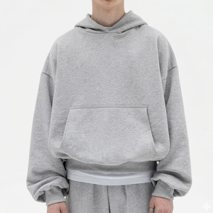 Venta al por mayor directa de fábrica: Sudaderas con capucha extragrandes, sudaderas con capucha tipo jersey extragrandes, sudaderas con capucha de algodón de alto gramaje - Product Image 5