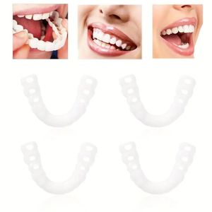 Protectores Bucales Ortodónticos de Silicona Suave con Estuche de Almacenamiento - Alineadores Dentales Invisibles Multiusos para Blanqueamiento Dental - Product Image 2