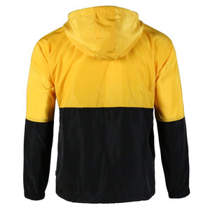 Veste coupe-vent réversible matelassée à capuche pour homme, noire et blanche, légère, séchage rapide, décontractée, hiver, fermeture éclair - Product Image 5