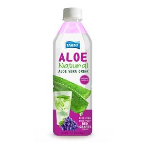 Jugo de Aloe Vera Tan Do 500ml Bajo en Grasa 100% Puro con Sabor a Piña, Maracuyá, Mango y Coco 10 Brix Botella Agitable - Product Image 1