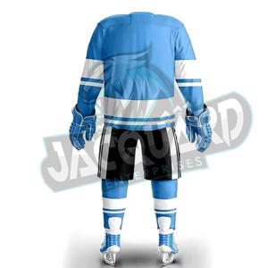 Tenues de hockey sur glace personnalisées de qualité supérieure, ensembles de vêtements de sport pour équipes, séchage rapide, uniformes de hockey sur glace bon marché, uniformes de hockey sur glace fabriqués au Pakistan - Product Image 3